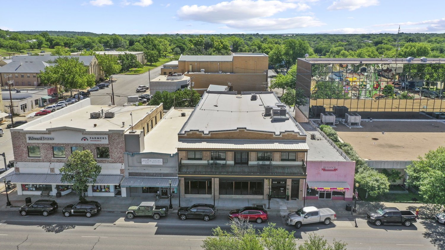 Commercial property context in Weatherford, Texas
